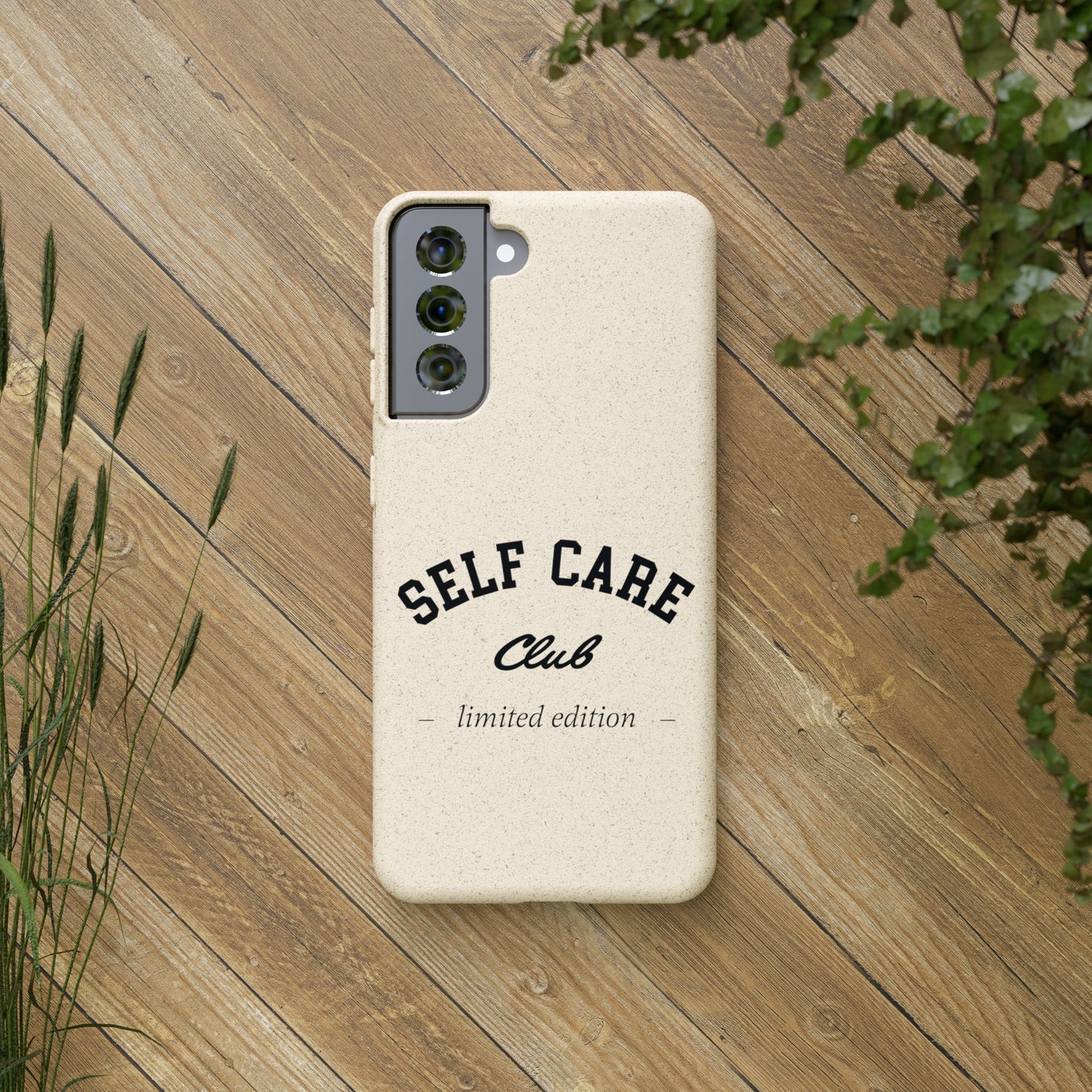 Biodegradable Phone Case Self Care Club Limited Edition iPhone Samsung