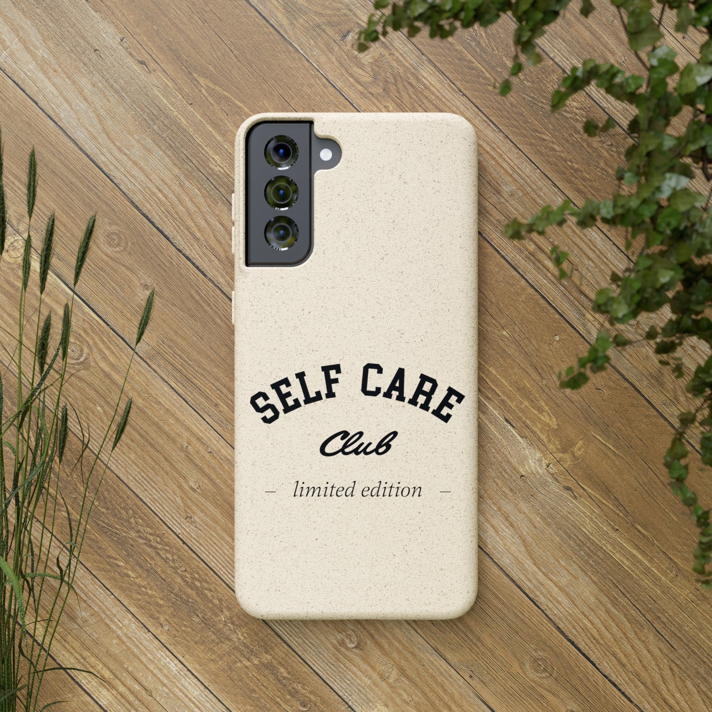 Biodegradable Phone Case Self Care Club Limited Edition iPhone Samsung