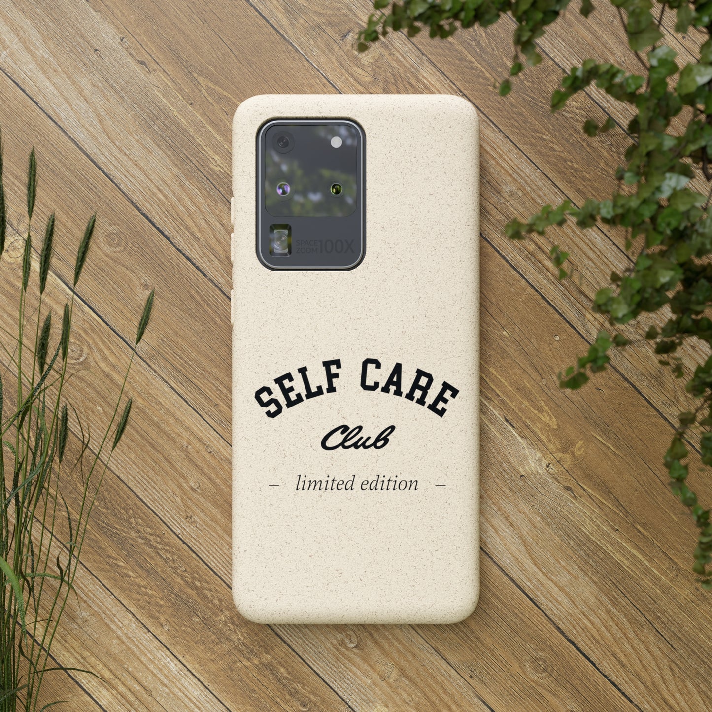 Biodegradable Phone Case Self Care Club Limited Edition iPhone Samsung