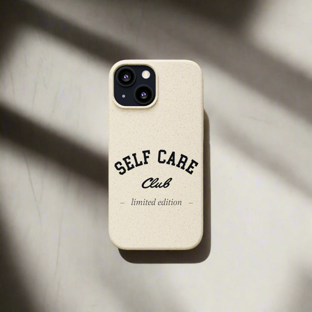 Biodegradable Phone Case Self Care Club Limited Edition iPhone Samsung