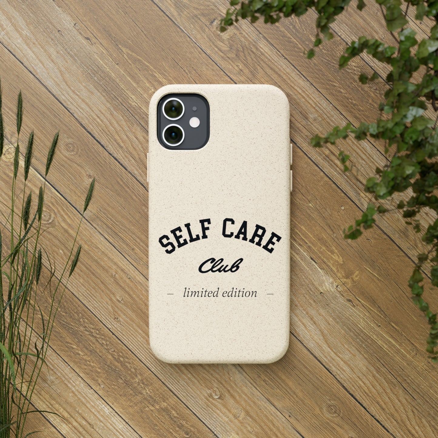 Biodegradable Phone Case Self Care Club Limited Edition iPhone Samsung