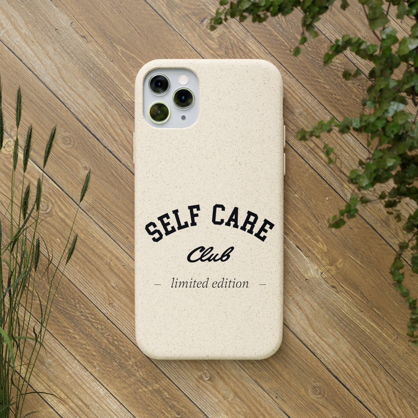 Biodegradable Phone Case Self Care Club Limited Edition iPhone Samsung