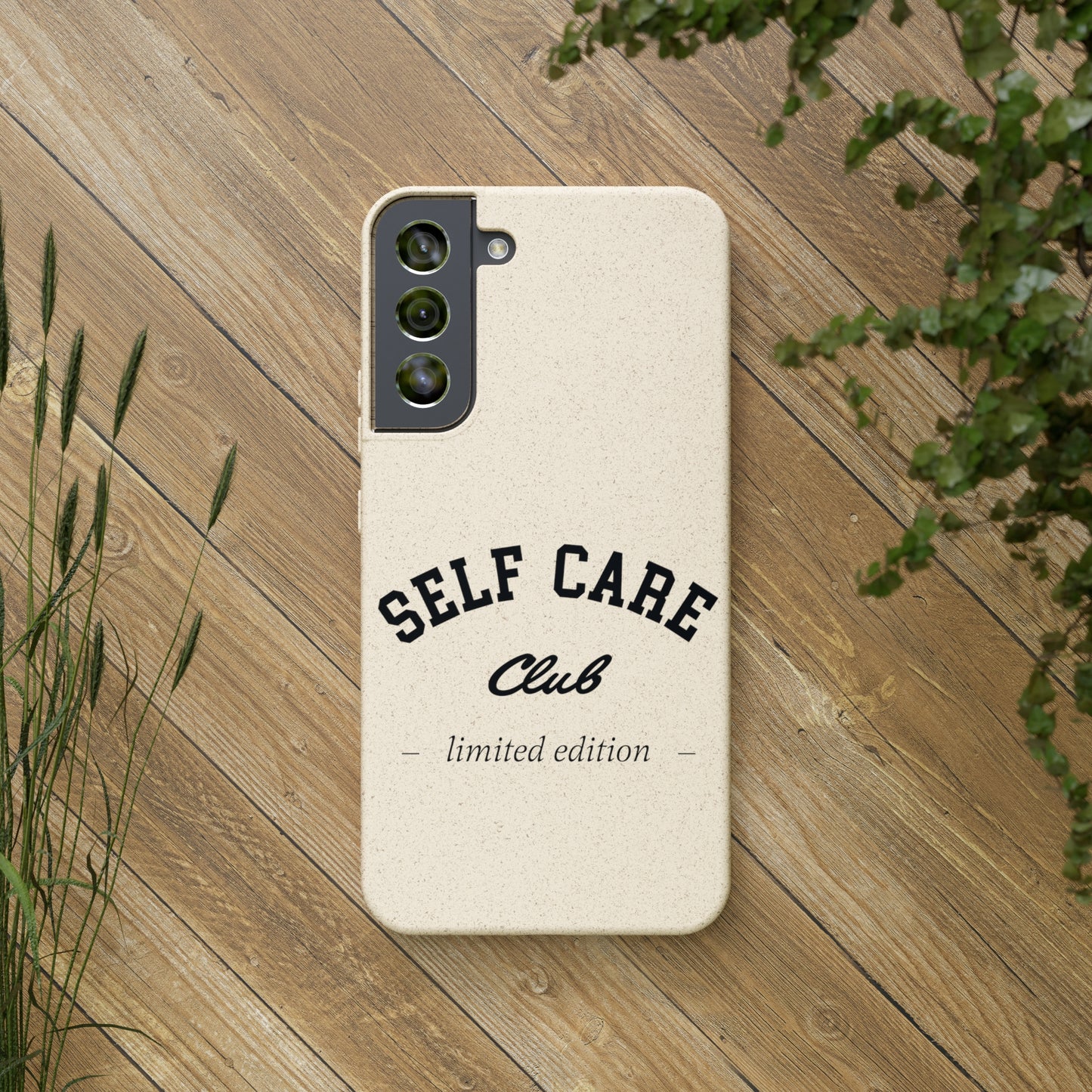 Biodegradable Phone Case Self Care Club Limited Edition iPhone Samsung