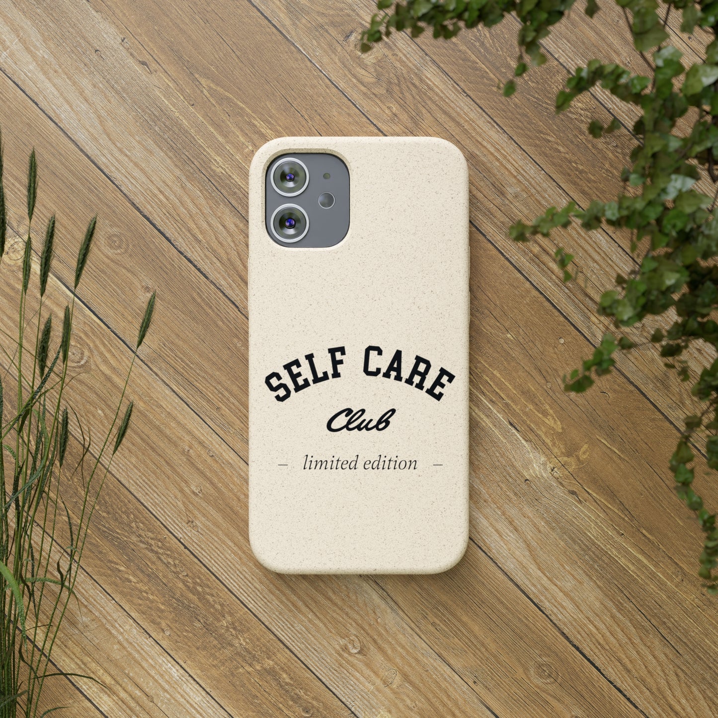 Biodegradable Phone Case Self Care Club Limited Edition iPhone Samsung