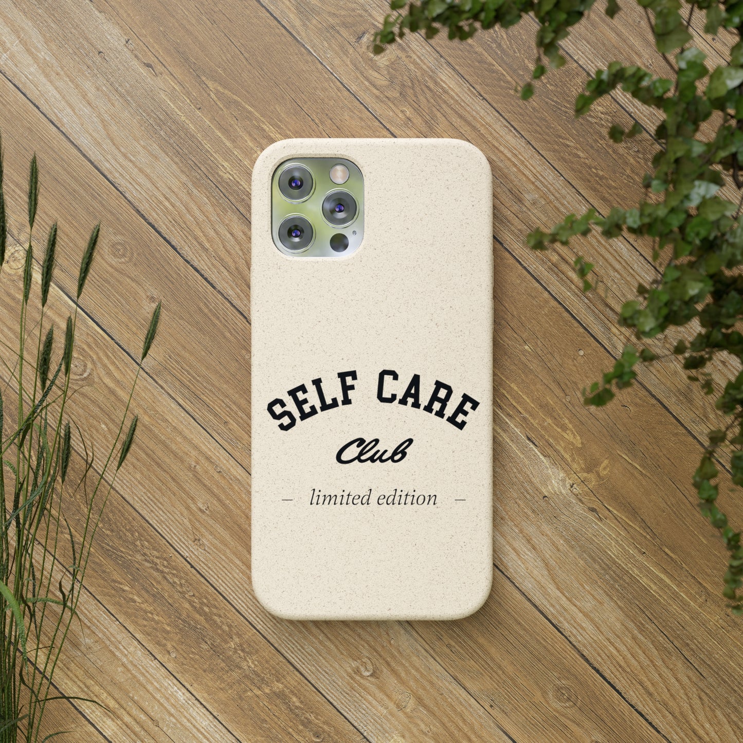 Biodegradable Phone Case Self Care Club Limited Edition iPhone Samsung