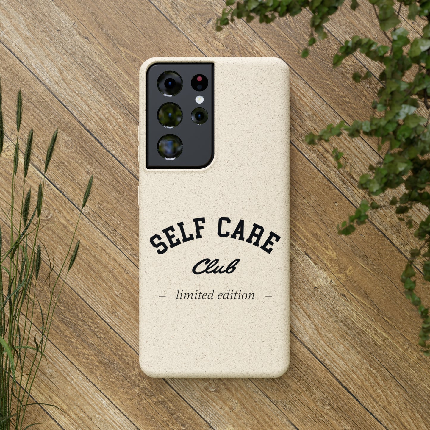 Biodegradable Phone Case Self Care Club Limited Edition iPhone Samsung