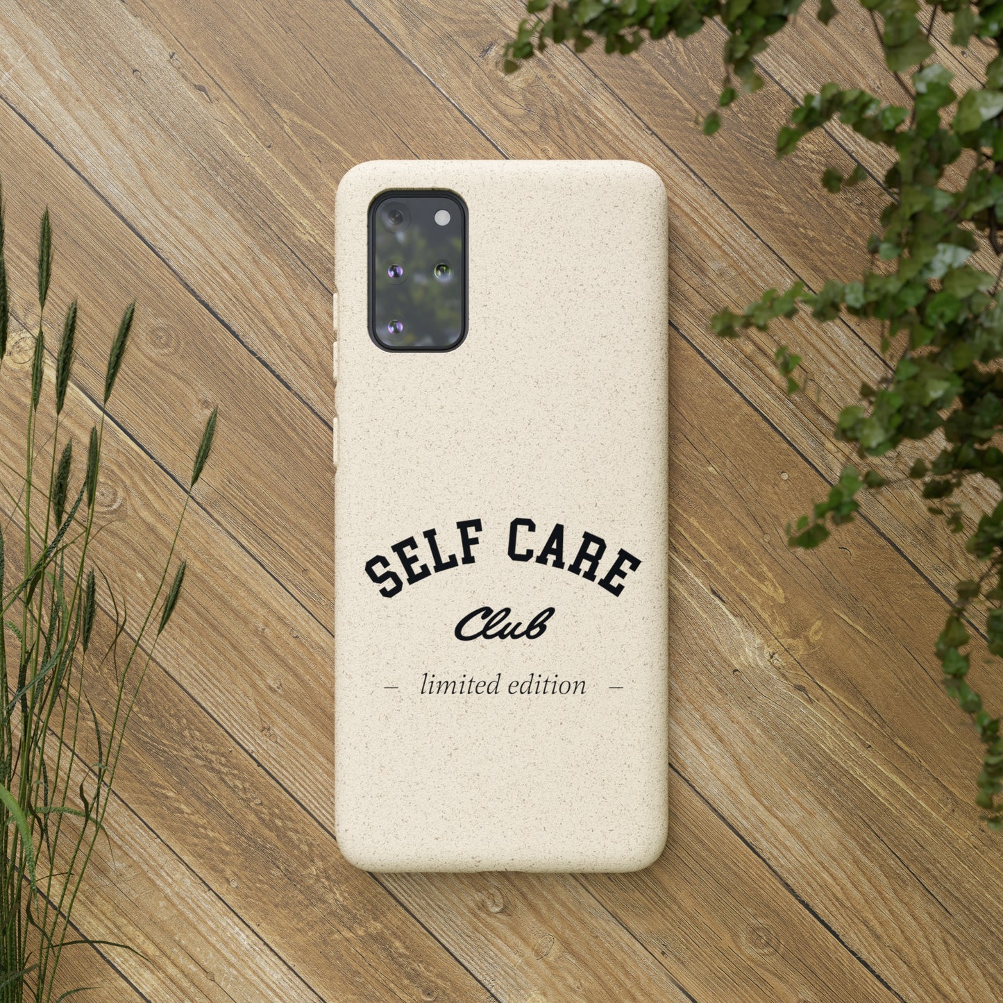 Biodegradable Phone Case Self Care Club Limited Edition iPhone Samsung