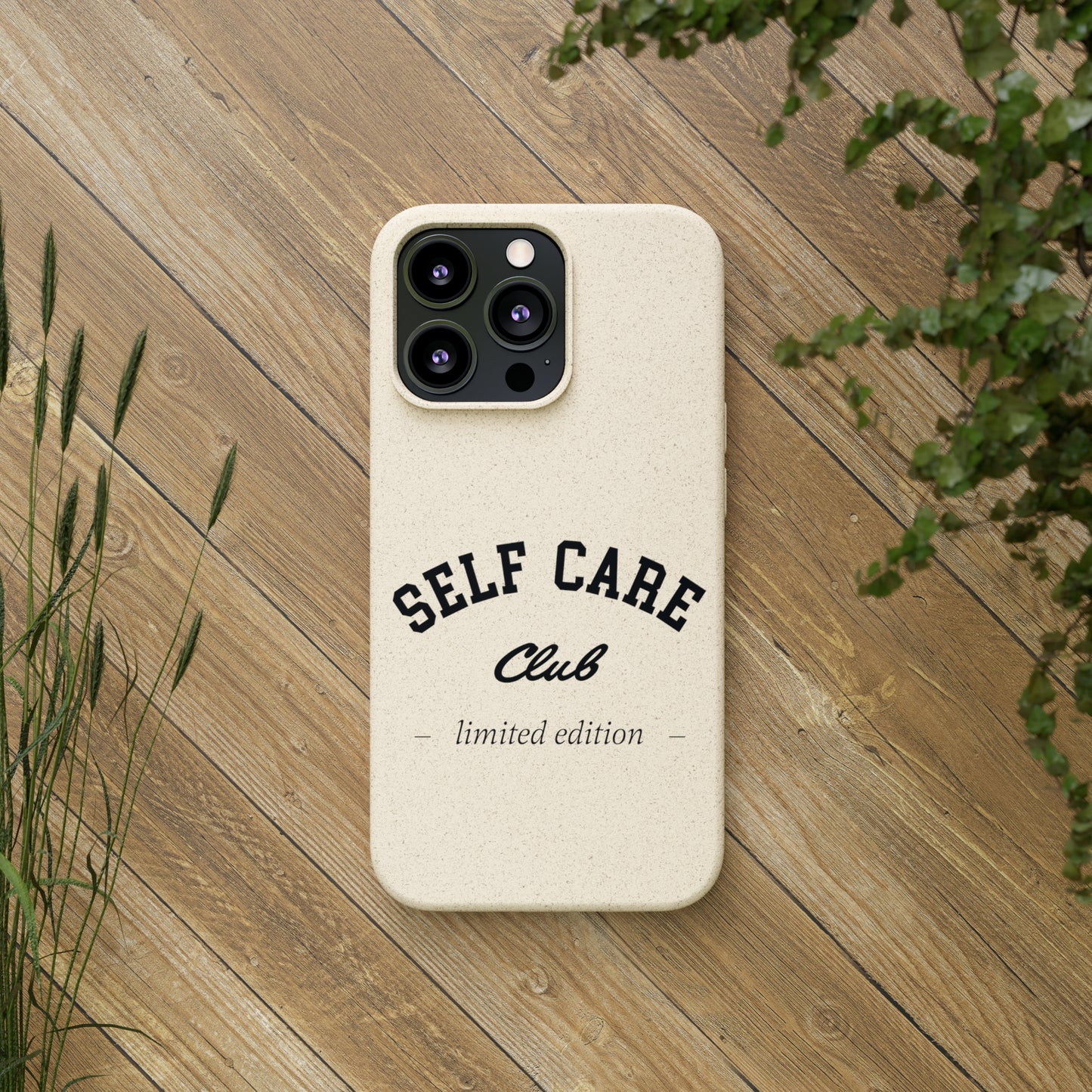 Biodegradable Phone Case Self Care Club Limited Edition iPhone Samsung