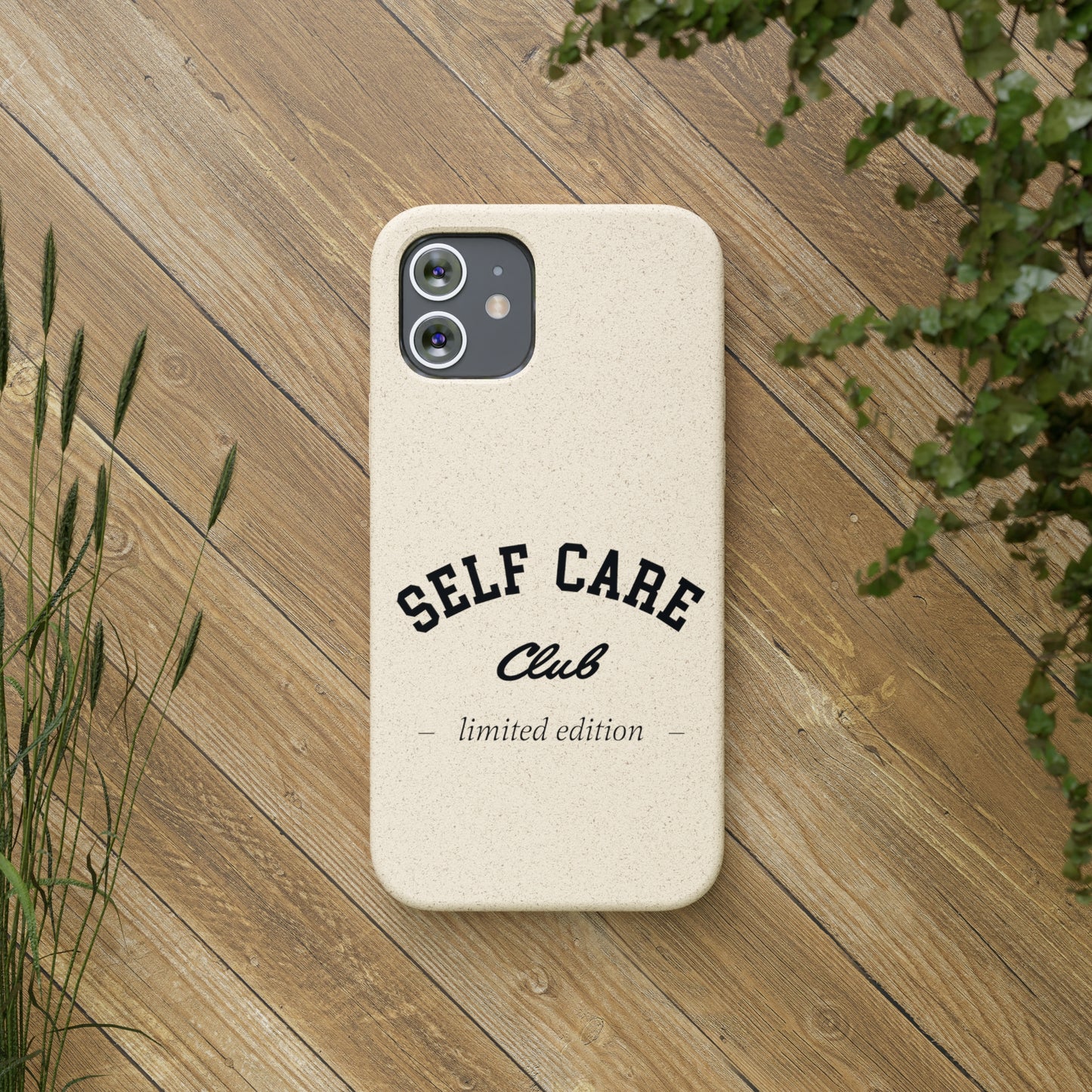 Biodegradable Phone Case Self Care Club Limited Edition iPhone Samsung