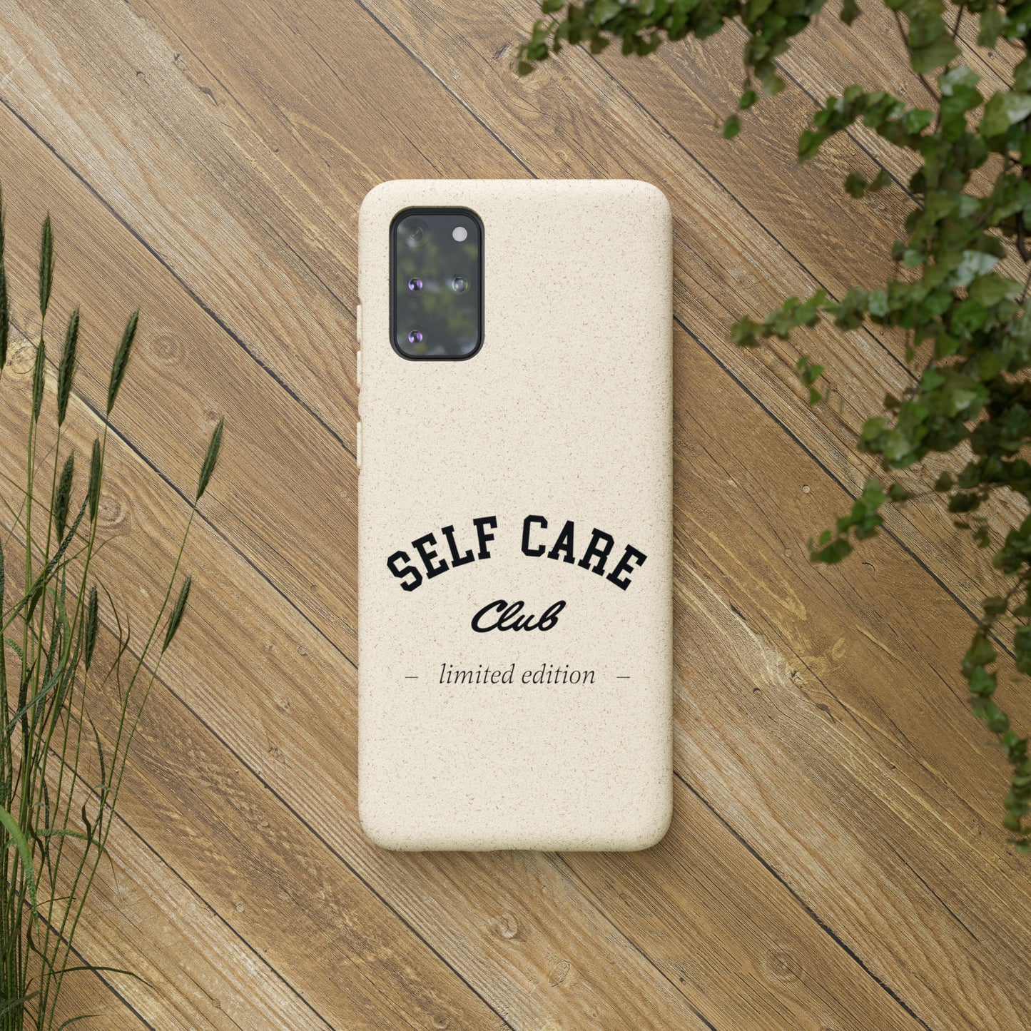Biodegradable Phone Case Self Care Club Limited Edition iPhone Samsung