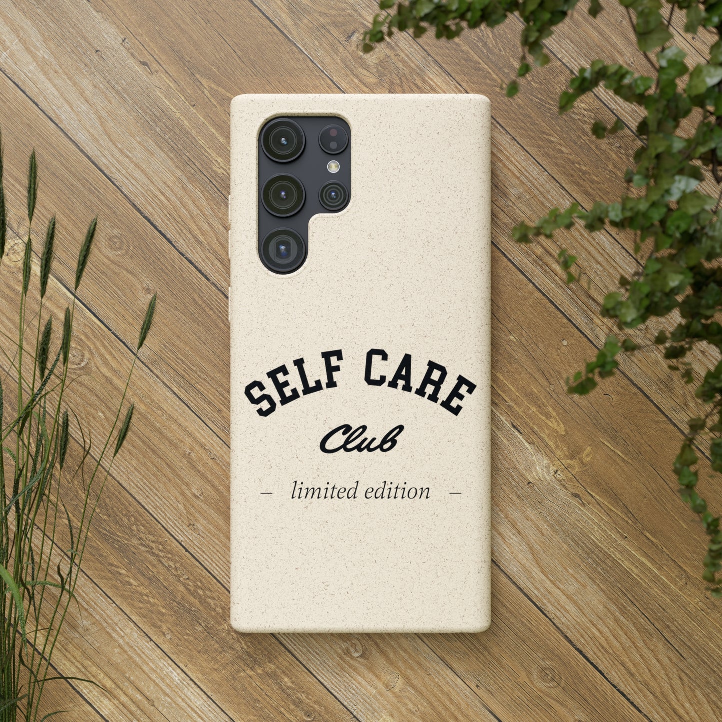 Biodegradable Phone Case Self Care Club Limited Edition iPhone Samsung