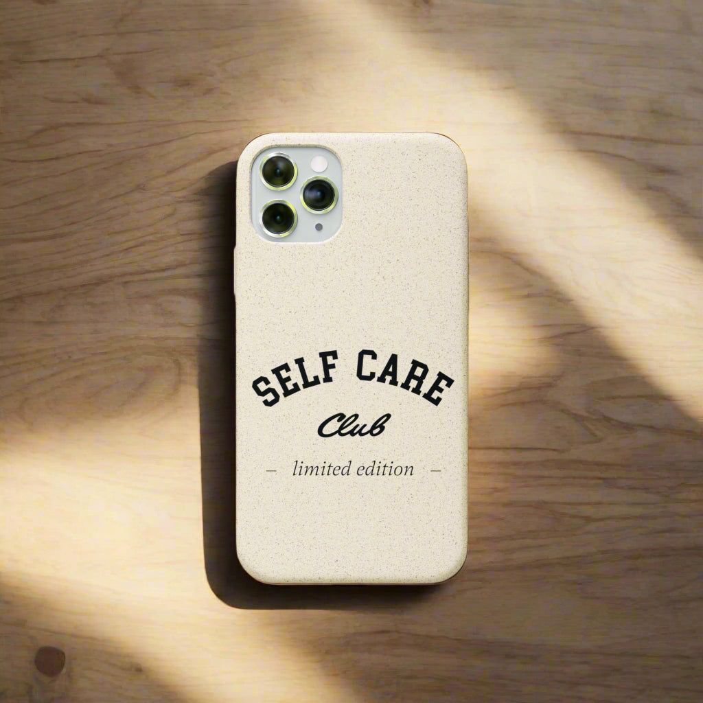Biodegradable Phone Case Self Care Club Limited Edition iPhone Samsung