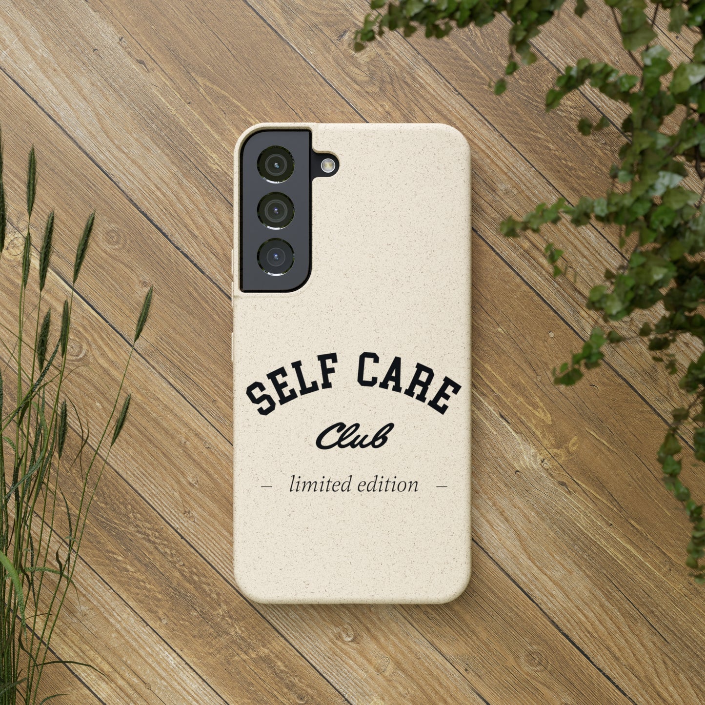 Biodegradable Phone Case Self Care Club Limited Edition iPhone Samsung