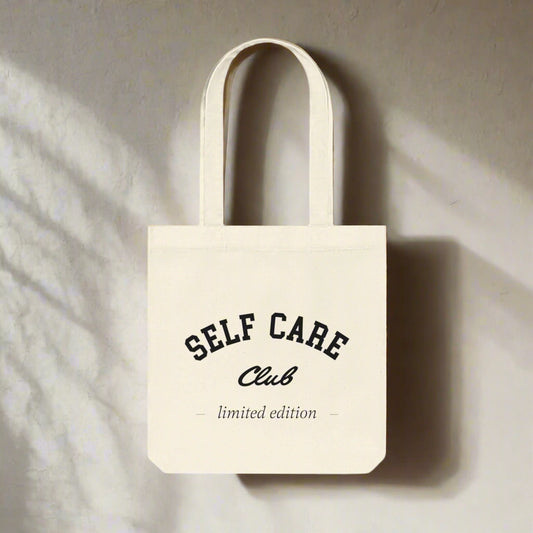 Woven Tote Bag Self Care Club Limited Edition